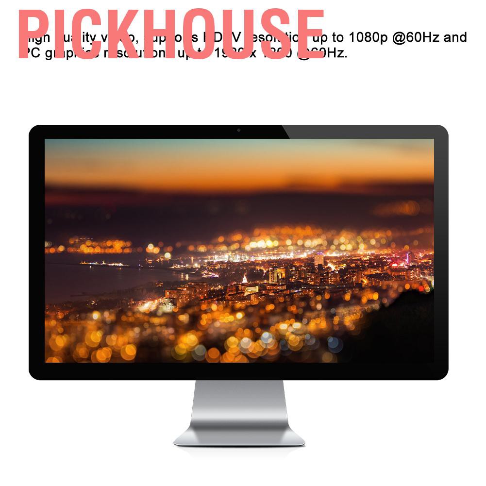 Bộ Chuyển Đổi Pickhouse Dvi D Dual Link 24 + 1 Male Sang Vga Female