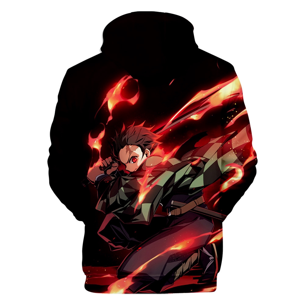 Áo hoodie dài tay in hình anime Kimetsu No Yaiba thời trang | BigBuy360 - bigbuy360.vn