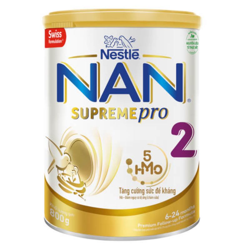 Sữa Nan Supreme Pro 2 800g
