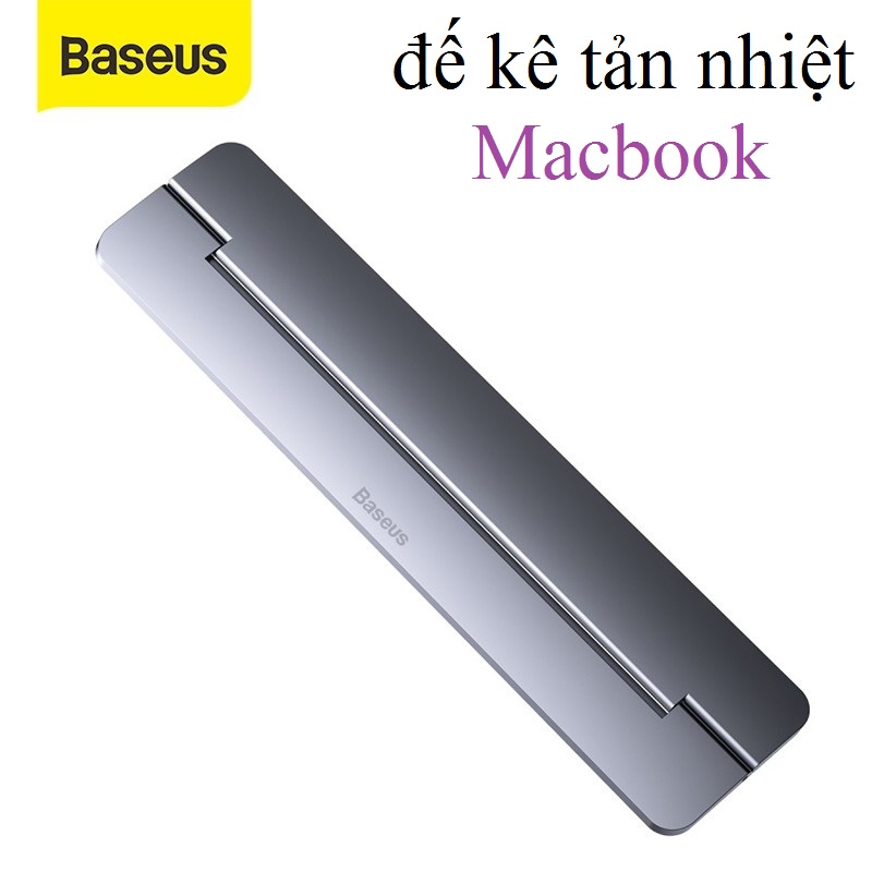 giá đỡ laptop Baseus Papery, đế tản nhiệt macbook