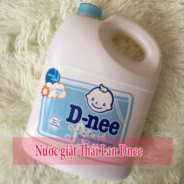 Nước giặt Dnee Thái Lan ⚡️𝐅𝐑𝐄𝐄 𝐒𝐇𝐈𝐏⚡️ can to 3000ml