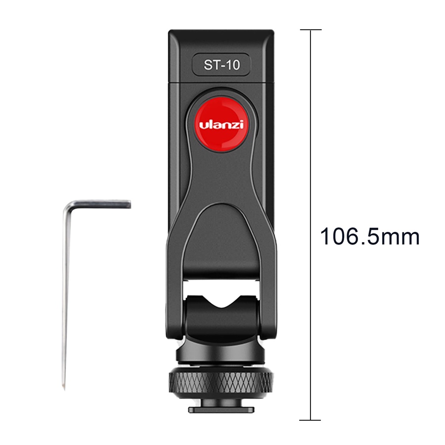 ULANZI ST-10 - Ngàm kẹp điện thoại bằng kim loại xoay 360°