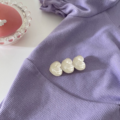 Kẹp tóc nữ hình trái tim xinh xắn đáng yêu