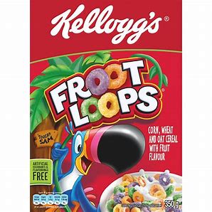 Ngũ Cốc Vòng Tròn Nhiều Màu Froot Loops 160g