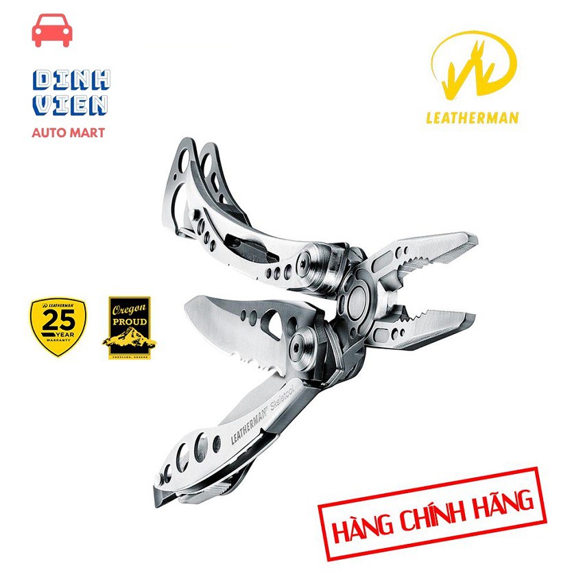 [ NHẬP KHẨU ] Kìm Đa Năng Leatherman Skeletool 7 Tools .25 NĂM BẢO HÀNH TOÀN CẦU hoàn thành tốt mọi công việc cần thiết.