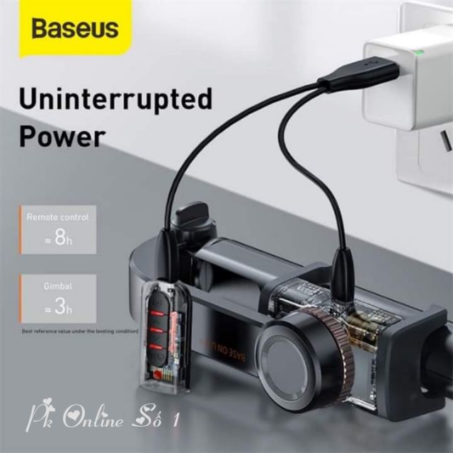 Gậy tự sướng tích hợp Gimbal và tripod 3 trong 1 baseus Bluetooth Selfie Stick | BigBuy360 - bigbuy360.vn