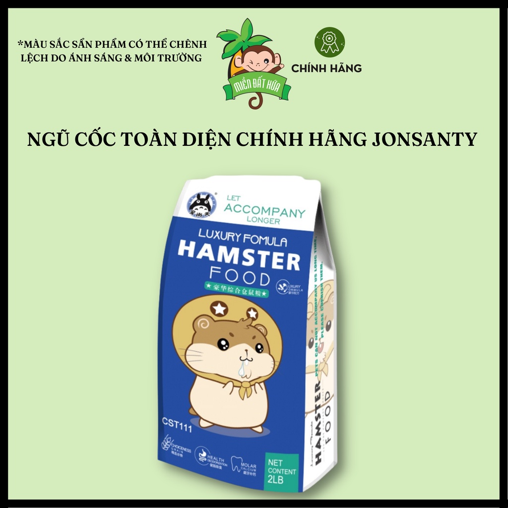 Thức ăn hamster - Thức ăn hamster gói full chính hãng Jonsanty dành cho hamster bear, winter white, campbell, robo,...