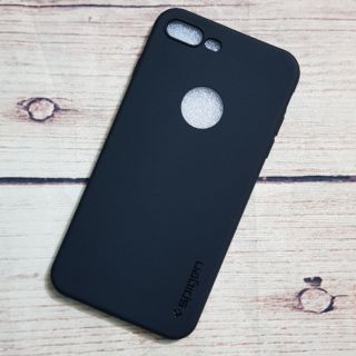 Ốp lưng iPhone 7 Plus/8 Plus dẻo đen tpu nhám chống vân tay chống bụi cao cấp
