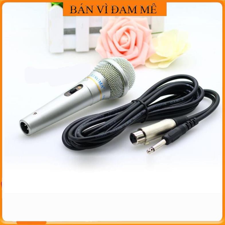 Micro Karaoke Chống Hú, Độ nhạy - hút âm cao - TOP Mic Hát Karaoke mẫu mới,Mic karaoke xingma. Bảo hành 1 đổi 1