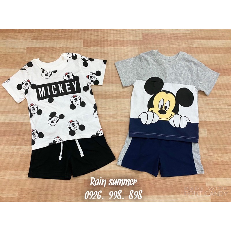 Set micky cho bé- ảnh thật
