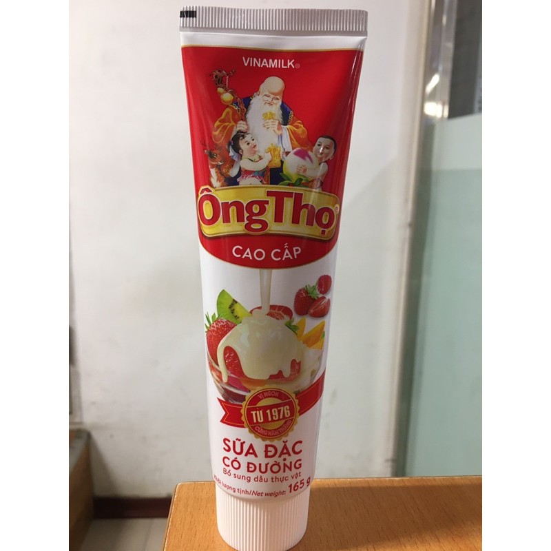 Sữa Đặc Ông Thọ Đỏ / Socola / Dâu Dạng Tuýp 165G