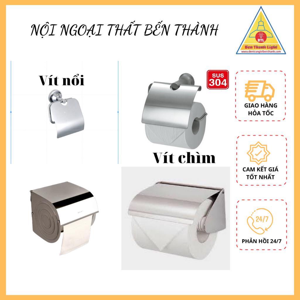 Hộp đựng giấy vệ sinh trong nhà tắm bằng 100% INOX 304 gắn tường nhà vệ sinh mã PE9004, PE9011, PE 340, PE 316