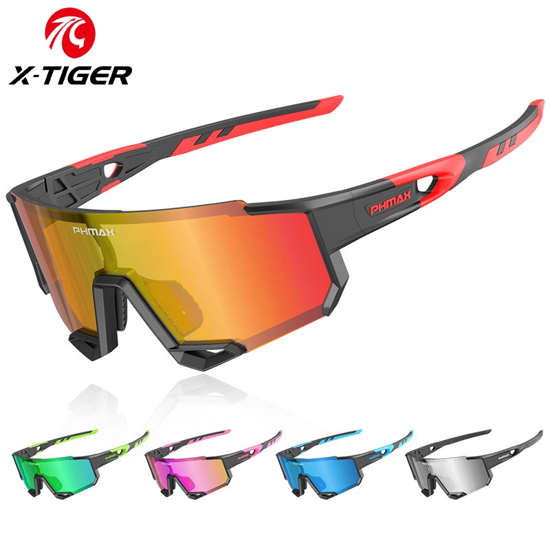 Kính Mát Đi Xe Đạp X-TIGER 5 TRONG 1 Phân Cực Dành Cho Nam Nữ Dùng Ngoài Trời/Chơi Thể Thao