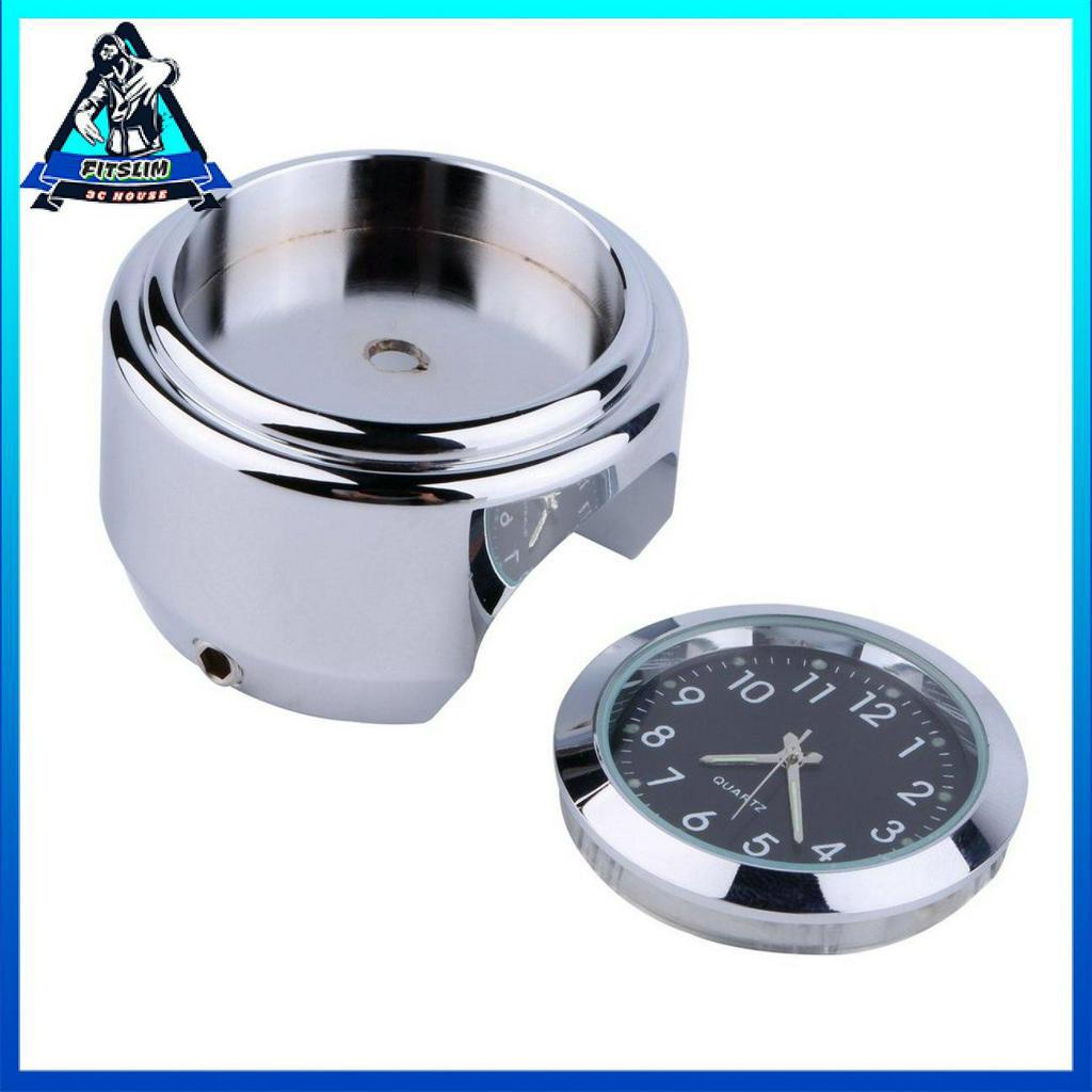 Xe máy không thấm nước Tay lái xe máy Gắn đồng hồ mặt tròn Phụ kiện