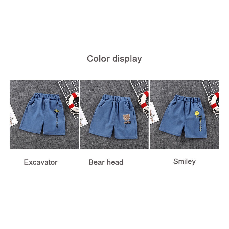 Quần Short Denim Thời Trang Hàn Quốc Đáng Yêu Dành Cho Trẻ