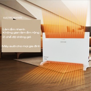 Máy sưởi đối lưu PHTILBIS - Công suất 800W ( Bảo Hành 12 tháng )