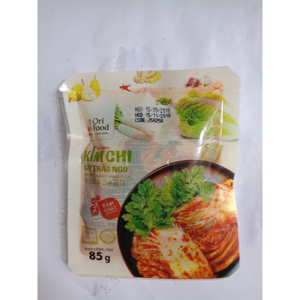 kim chi cải thảo Ngò gói 85g king BBQ