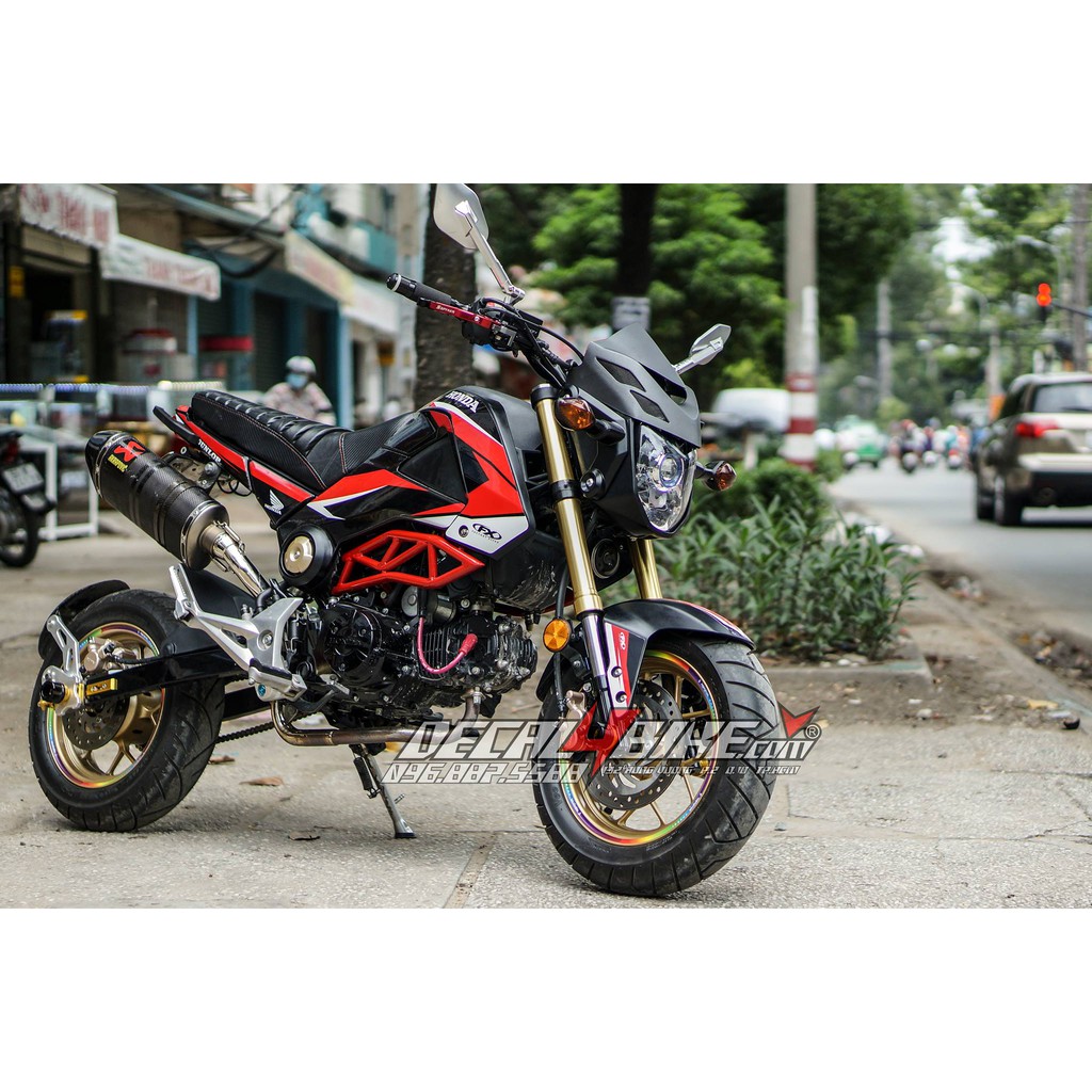 [D4B-Tem chuẩn xịn] Tem trùm xe MSX FX RACING