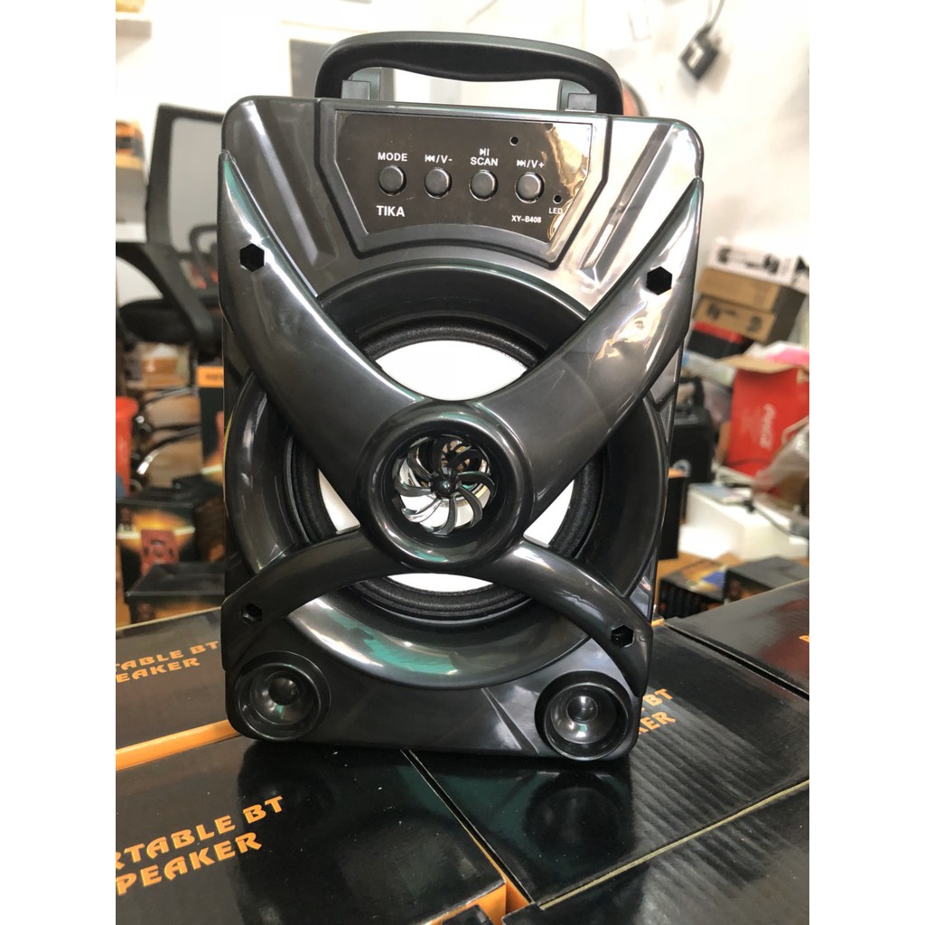 Loa Bluetooth Tika B-408 (kèm jack 3.5) âm thanh hay