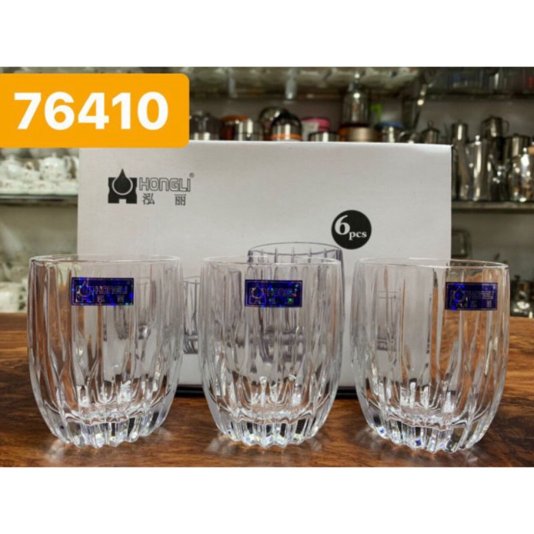 6 Ly thủy tinh, Bộ 6 ly thủy tinh HONGLI 76410