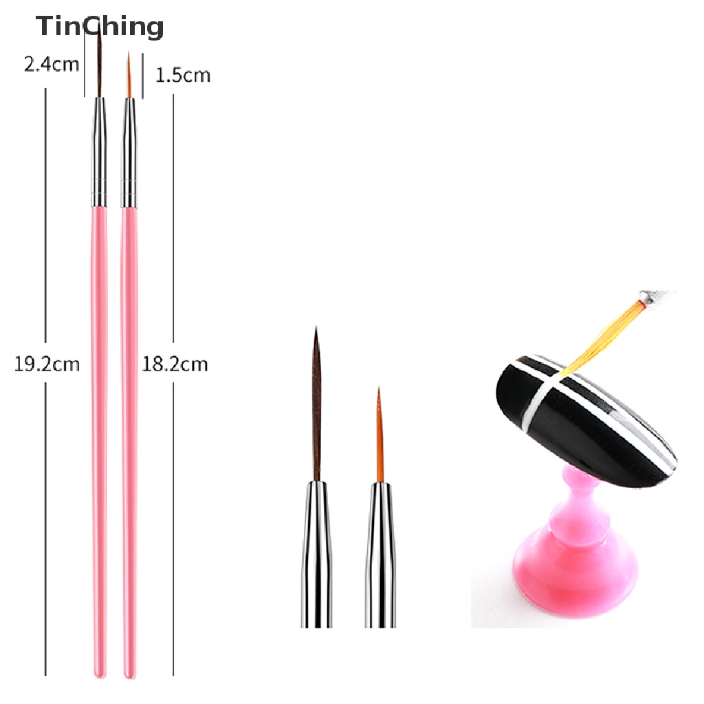 Bộ 15 Cọ Vẽ Móng Tay Nghệ Thuật DIY