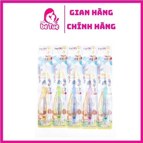 1 Cây Bàn Chải Trẻ Em Navi For Kids Giraffe (Giao màu ngẫu nhiên)