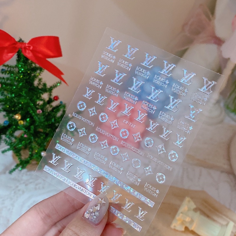 Sticker Hình dán móng tay mẫu hot