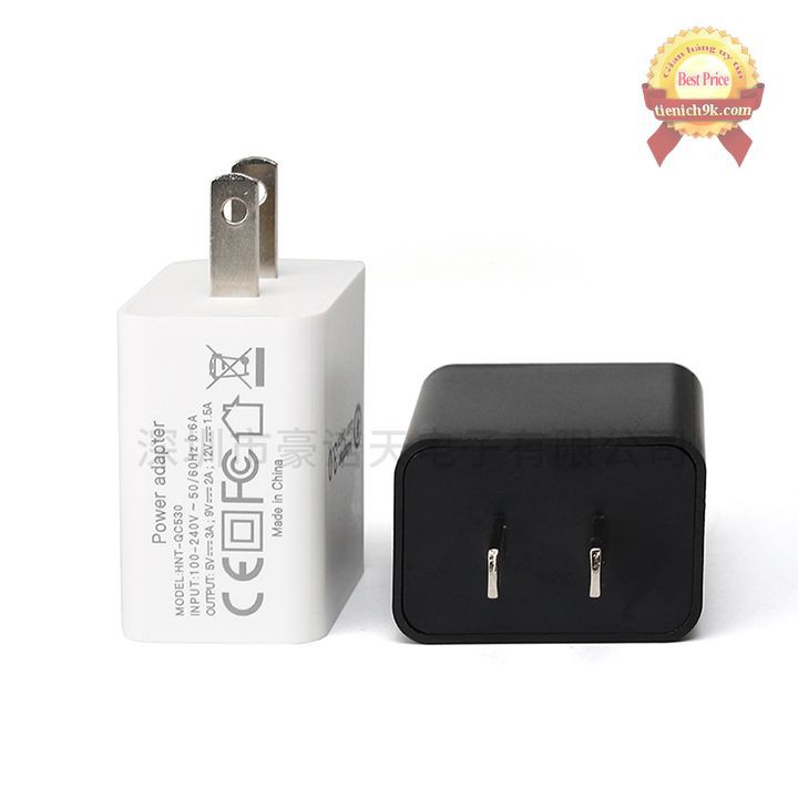 Cốc sạc nhanh QC 3.0 Quick Charge Adapter Qualcom 18W Cao cấp