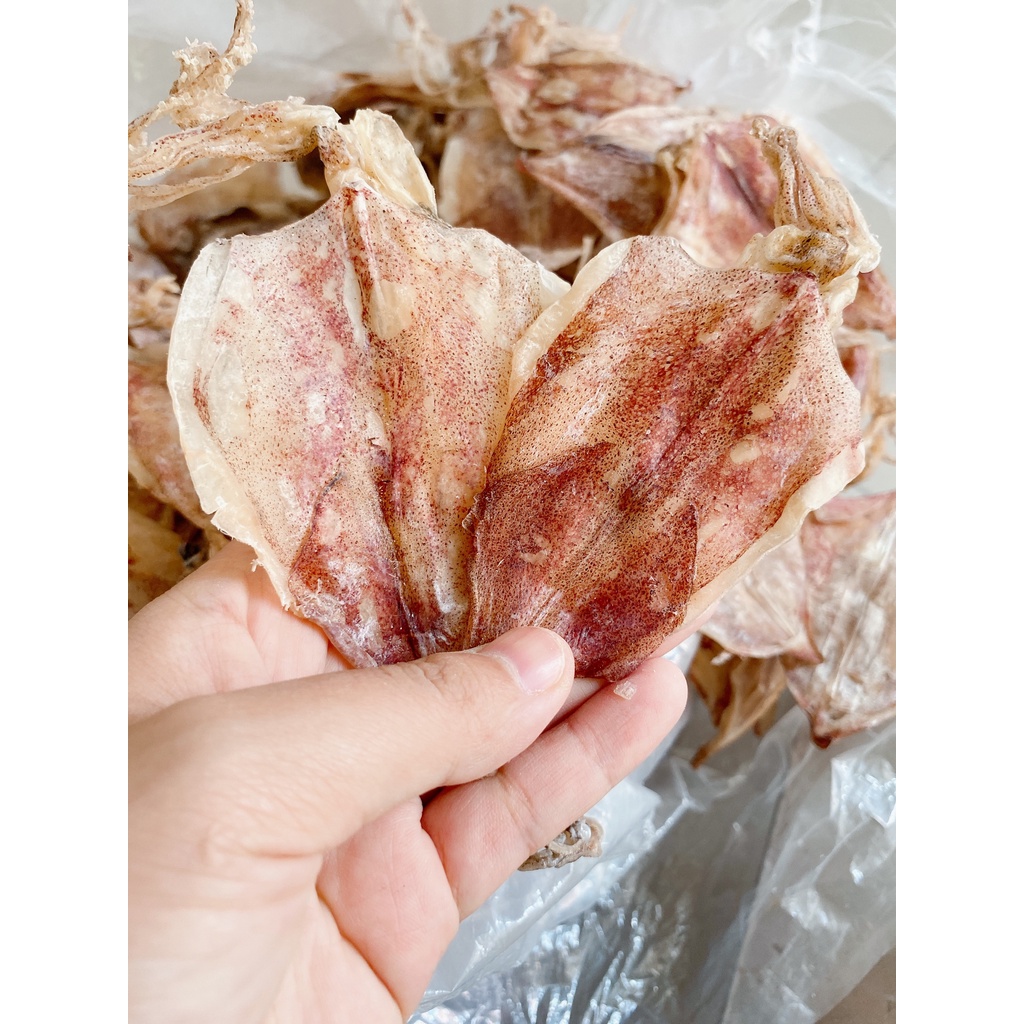 1Con Khô Mực size 80-90con/kg  mực khô Hải Sản Hồ Tràm loại 1