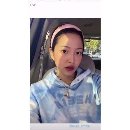 Áo hoodie tie dye loang màu NIEEH giống Jennie, Jisoo Blackpink, Yeri Red velvet