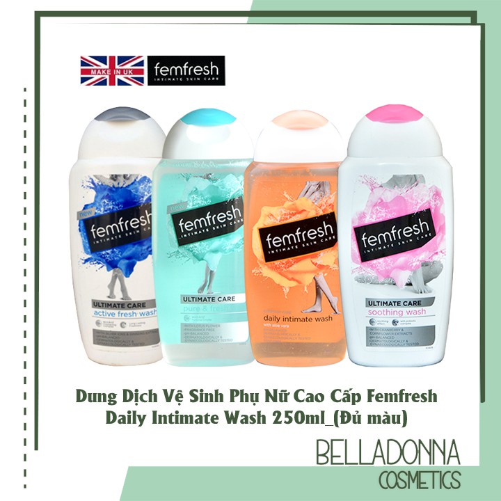 Dung Dịch Vệ Sinh Phụ Nữ Hàng Ngày Femfresh Daily Intimate Wash 250ml