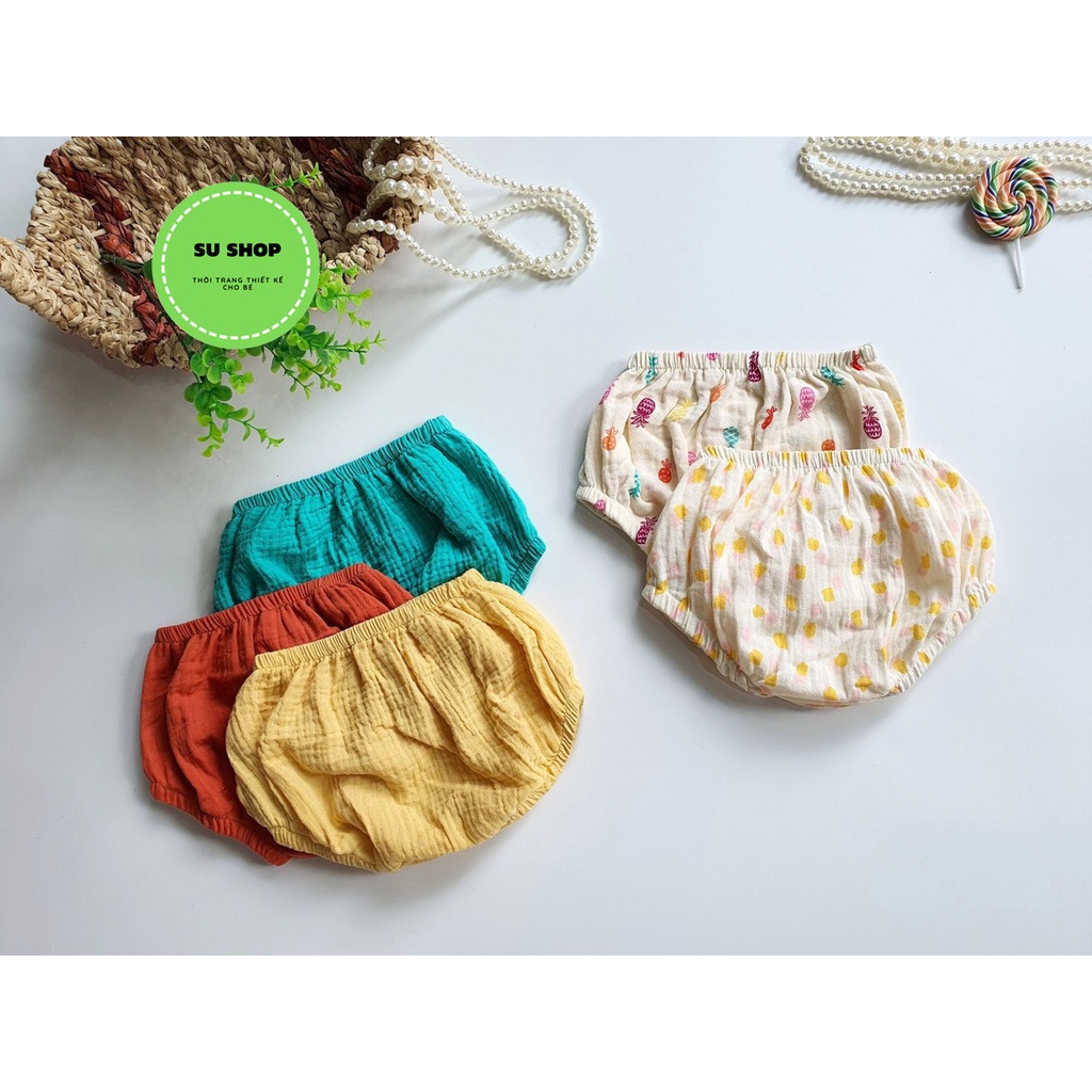Combo 4 Quần chip bé gái màu ngẫu nhiên - Su Shop