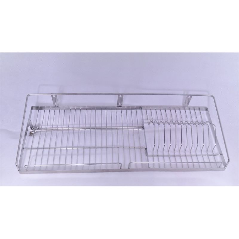 KỆ CHÉN 1 TẦNG INOX 304 THANH DẸP