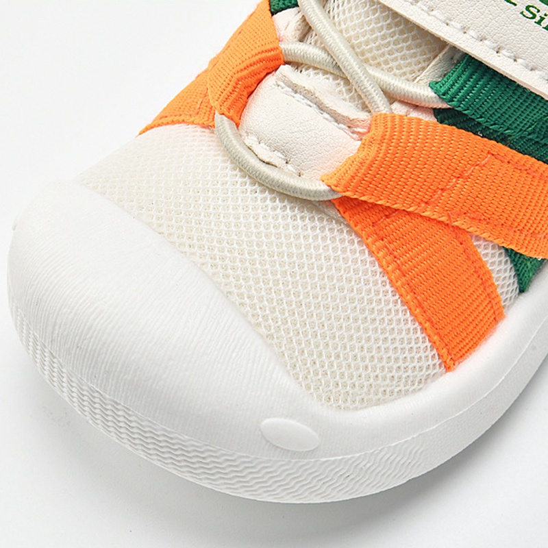 Giày Sneaker Chống Trượt Siêu Nhẹ Thoáng Khí Thời Trang Cho Bé 1-3 Tuổi
