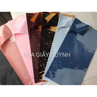 [XẢ LỖ]GIẤY GÓI HOA 2 MẶT VỆ SƠN - XẤP 20 TỜ