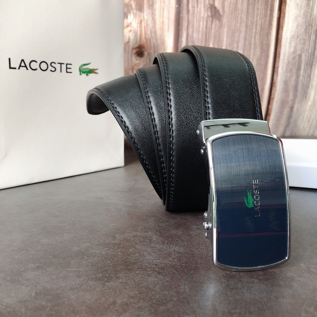 Nịt Lacoste 2 đầu tròn