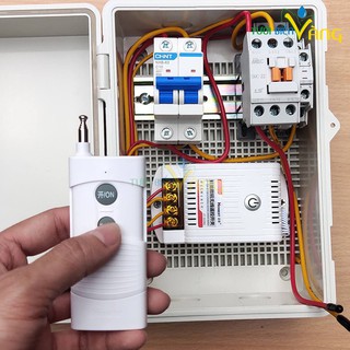 Hệ thống tủ điện điều khiển từ xa 1000m -  bơm tưới cây tự động 5HP