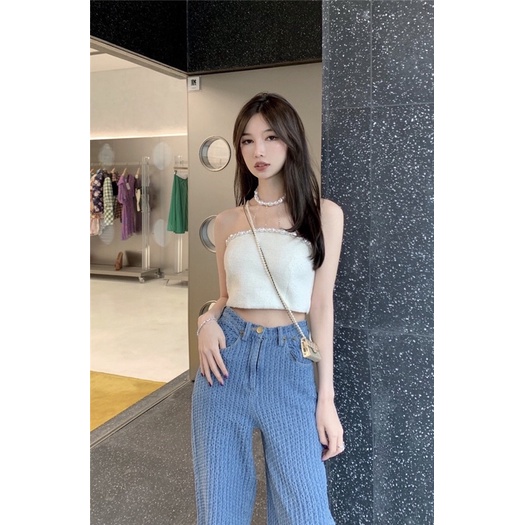 ÁO KÈM CHOCKER CỔ ÁO QUYẾN RŨ NHẸ NHÀNG PHONG CÁCH HÀN QUỐC
