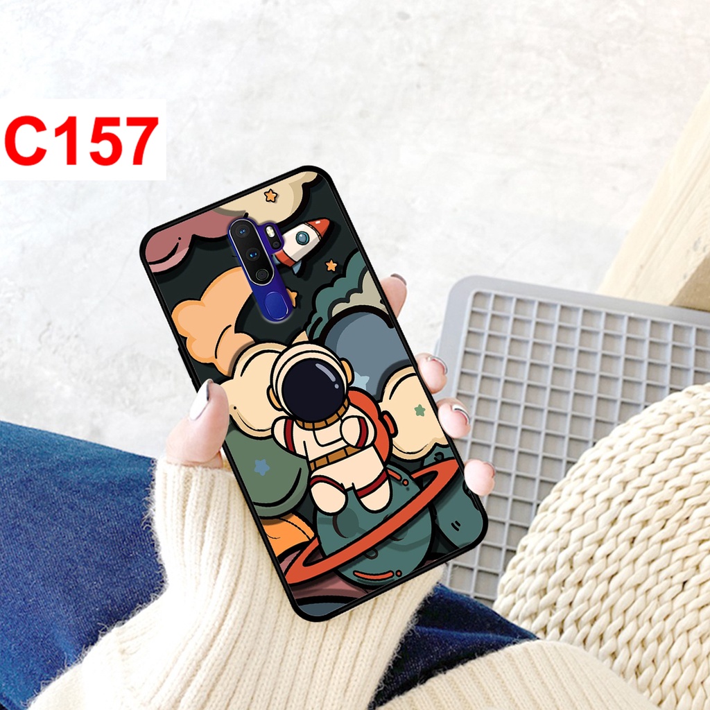 Ốp lưng Oppo A5 2020 - A9 2020 in hình vũ trụ phi hành gia siêu ngầu, cute.