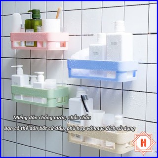 KỆ ĐỰNG ĐỒ NHÀ TẮM DÁN TƯỜNG TIỆN DỤNG { H }