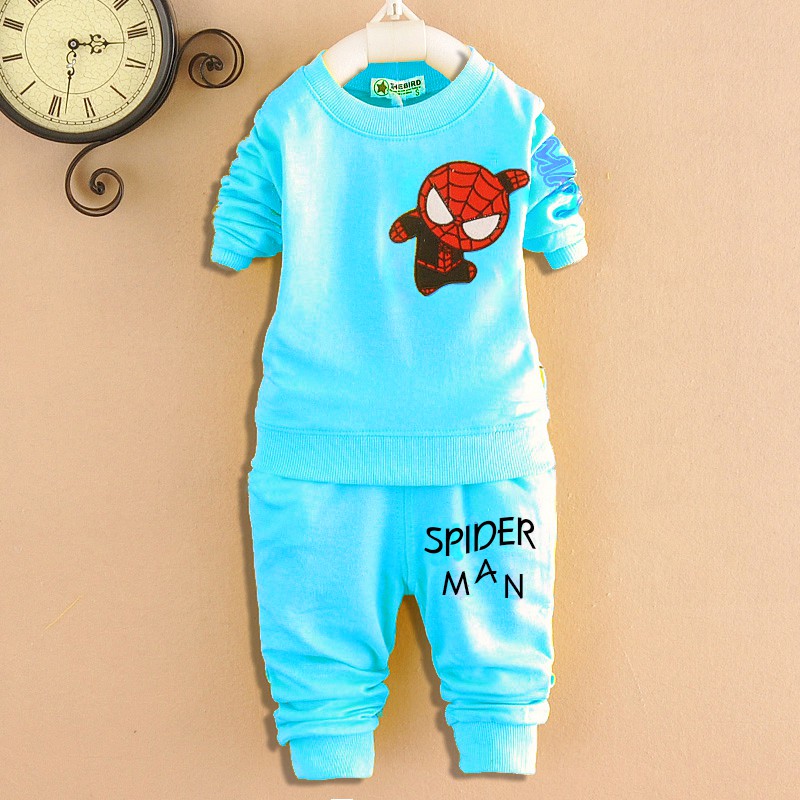 BỘ QUẦN ÁO BÉ TRAI SIÊU NHÂN NHỆN