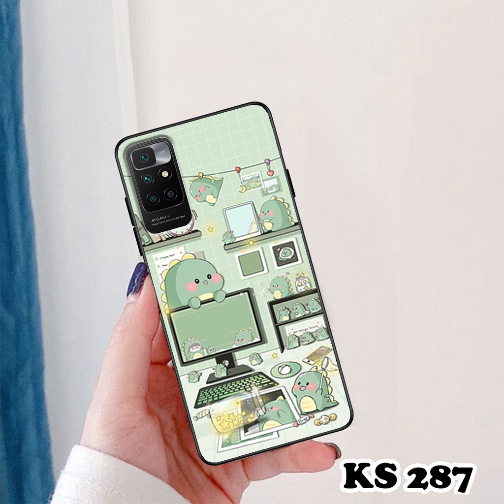 Ốp lưng Xiaomi Redmi 10 - Redmi 10A - Redmi 10C - Ốp in hình khủng long,dinosaur dễ thương