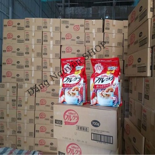 [Combo 4 gói] Ngũ Cốc Trái Cây CALBEE Nhật Bản 700g ( SALE DATE 10/2021)