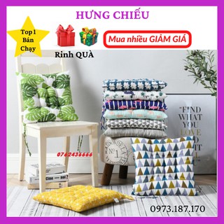Đệm ngồi bệt 3d lót ghế văn phòng vuông 40x40cm