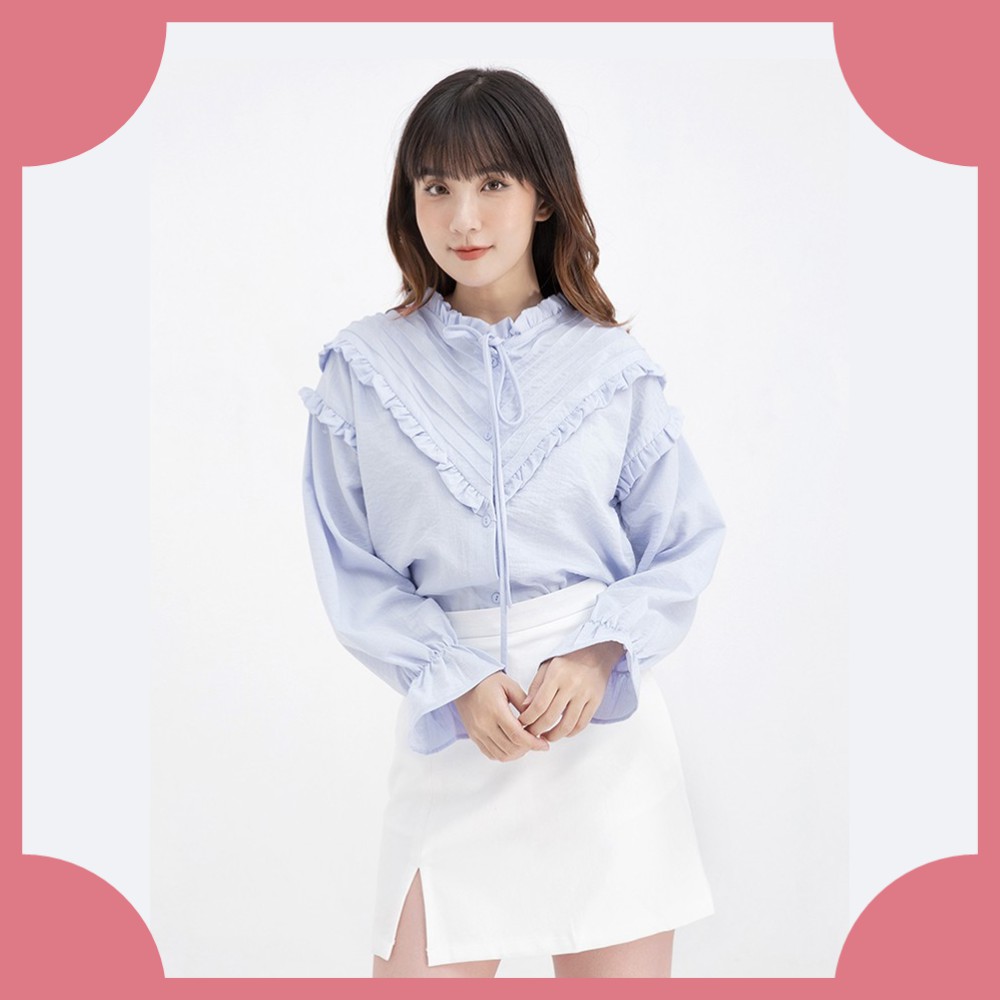 Combo Sơ mi nữ 2hand tuyển chọn Mã 64 - Khách đặt hàng Livetream