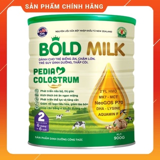 Sữa y tế bold milk pedia colostrum 900g