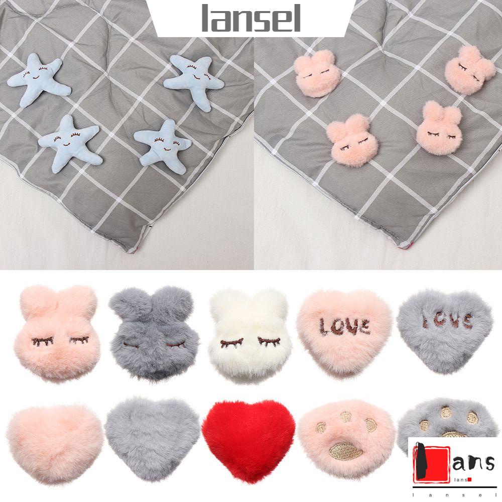 4 kẹp cố định ga giường chống trượt hình trái tim xinh xắn