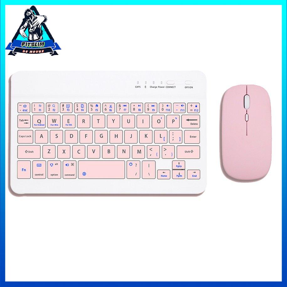 Bàn phím chuột nhẹ Phù hợp với máy tính bảng 7 inch Pc Bàn phím và chuột không dây chung [8/5]