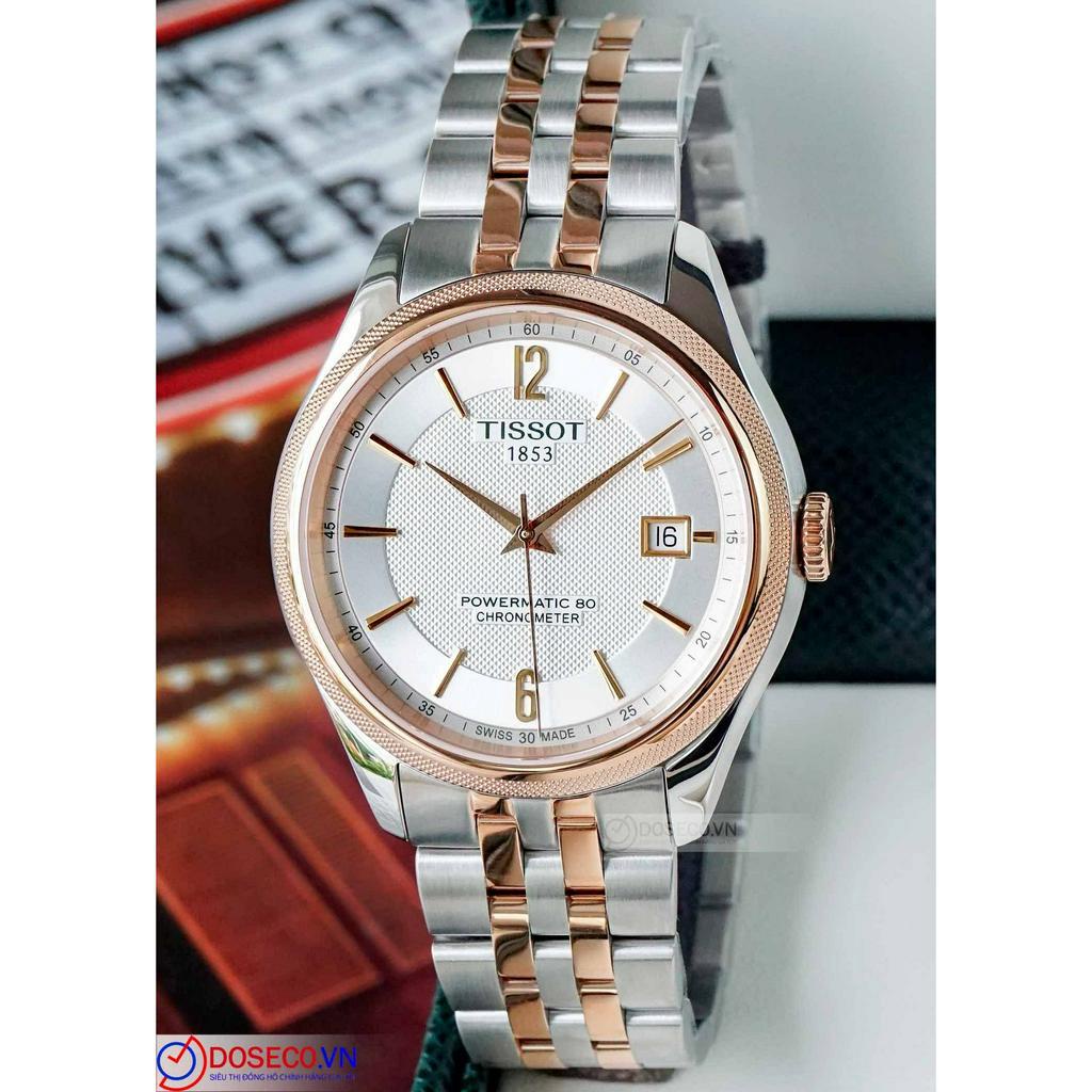 Đồng Hồ Nam Chính Hãng Tissot Dây Kim Loại Cao Cấp Kính Sapphire Chống Xước Tốt CL