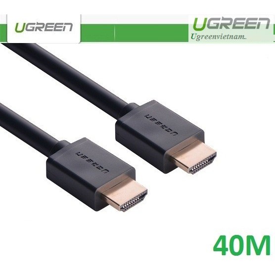 Cáp HDMI dài 40M chính hãng Ugreen 40591 (Chip Khuếch Đại)